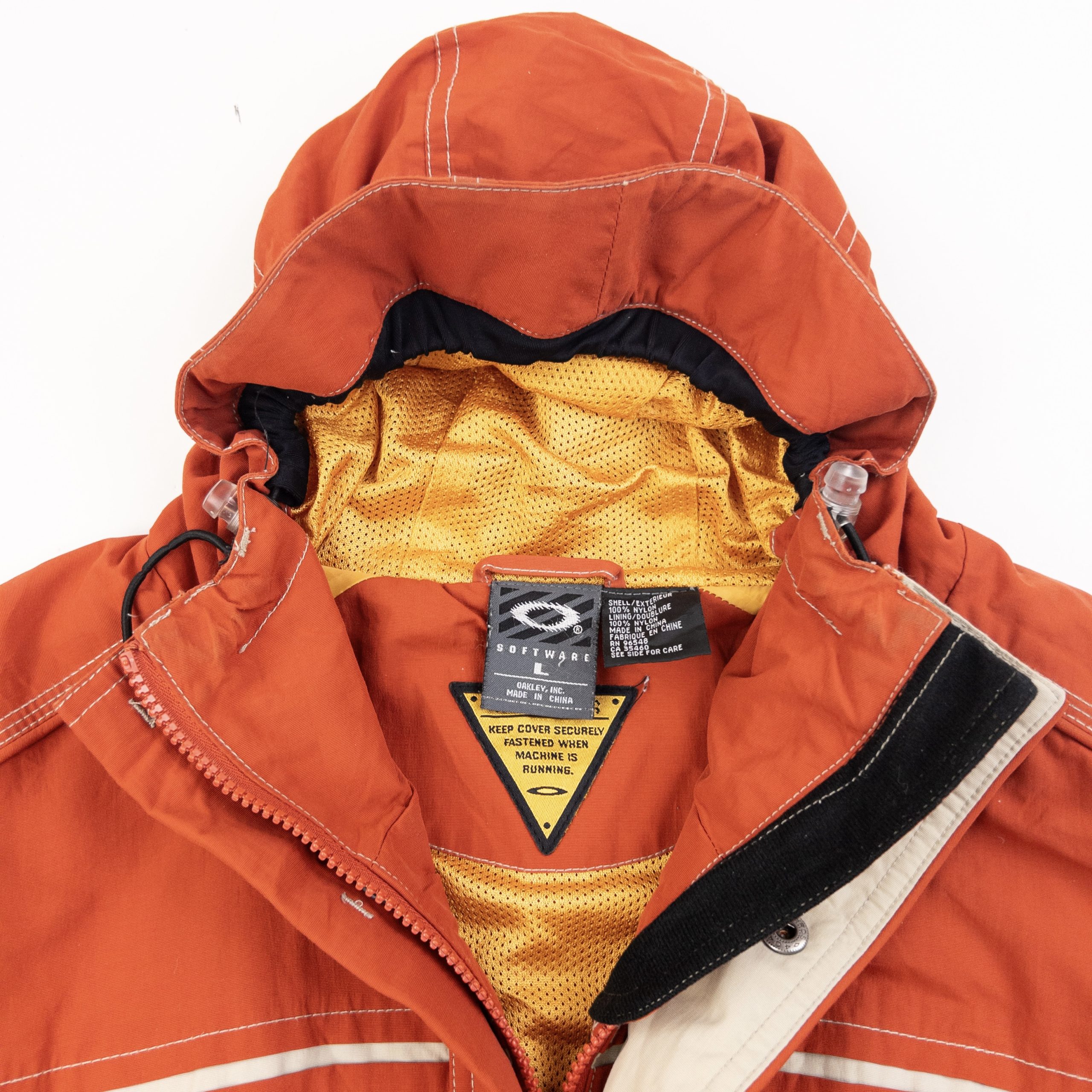 Vintage 2000s Oakley Zip Up Snowboarding Jacket Size XL image 3