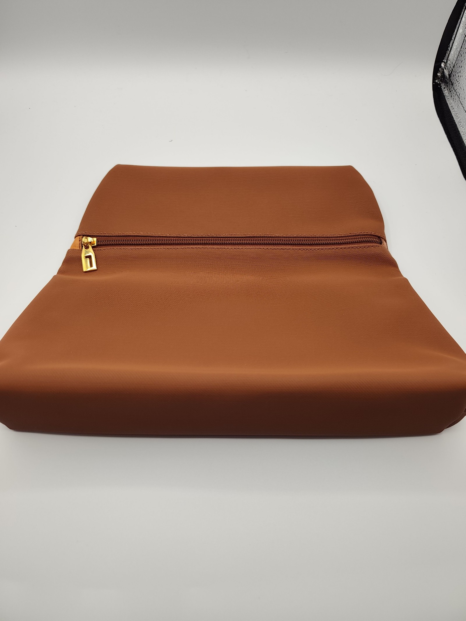Lancel Brown & Tan Clutch Bag Small image 3