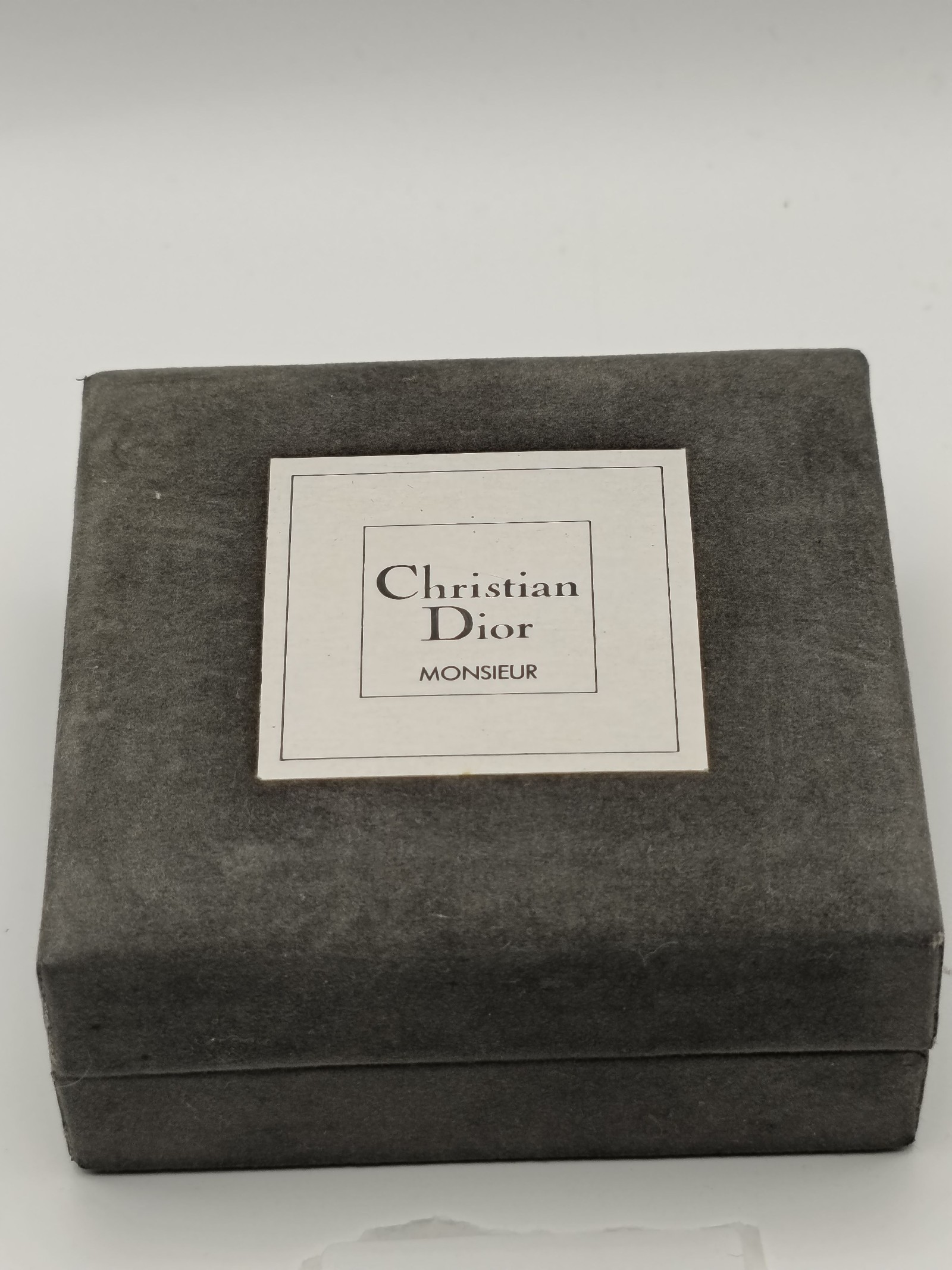 Christian Dior Gold & Silver Tone Men's Cufflinks in Box image 3