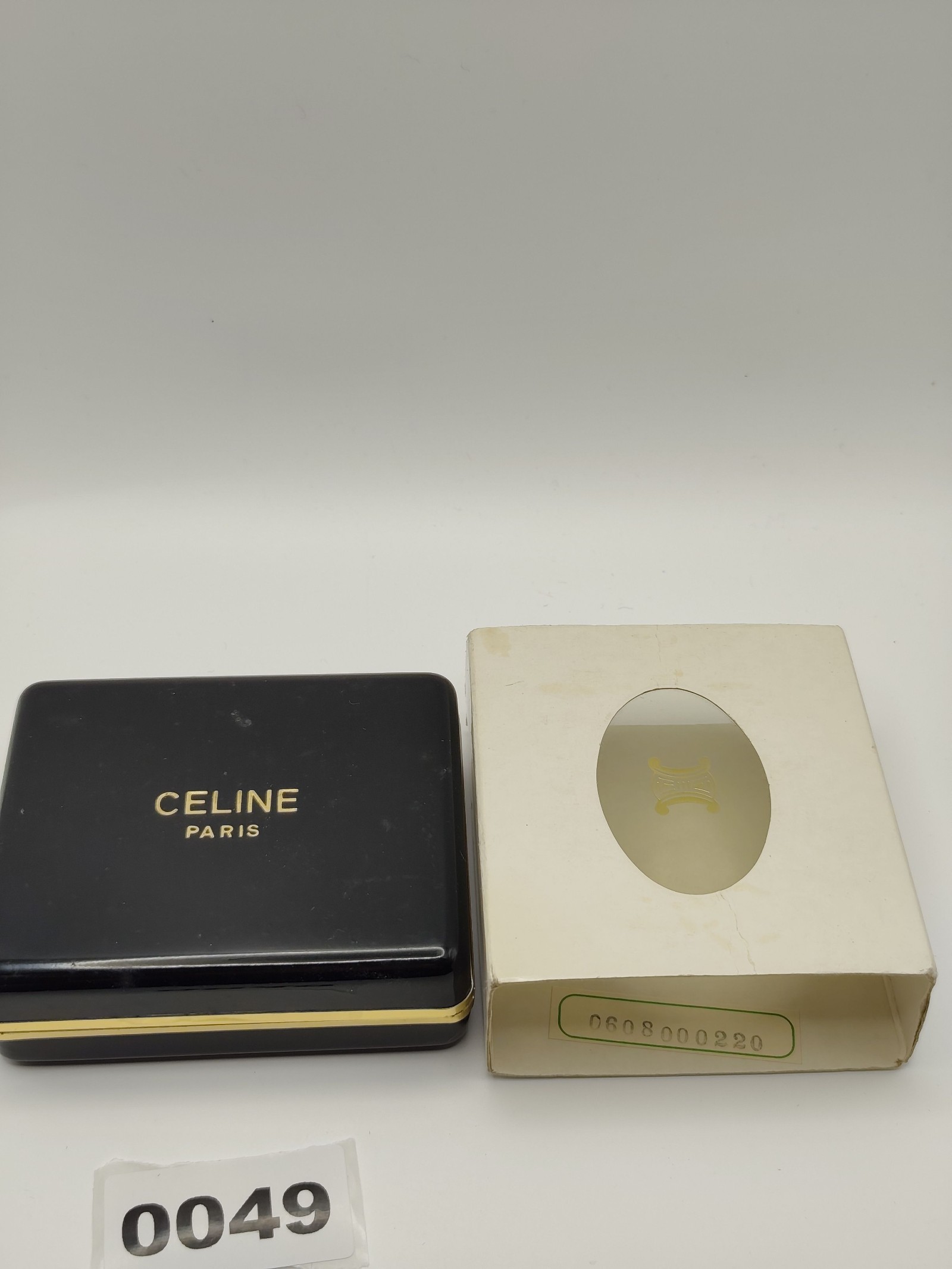 Celine Gold & Black Tie Pin Men image 3