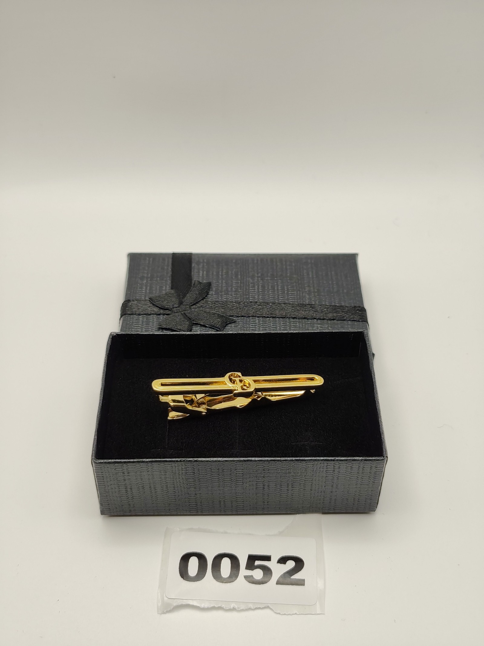 Christian Dior Logo Tie Clip Men