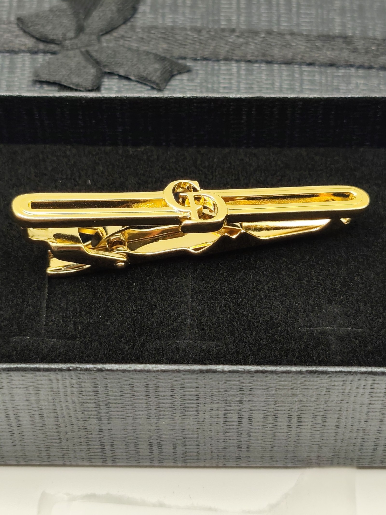 Christian Dior Logo Tie Clip Men image 2