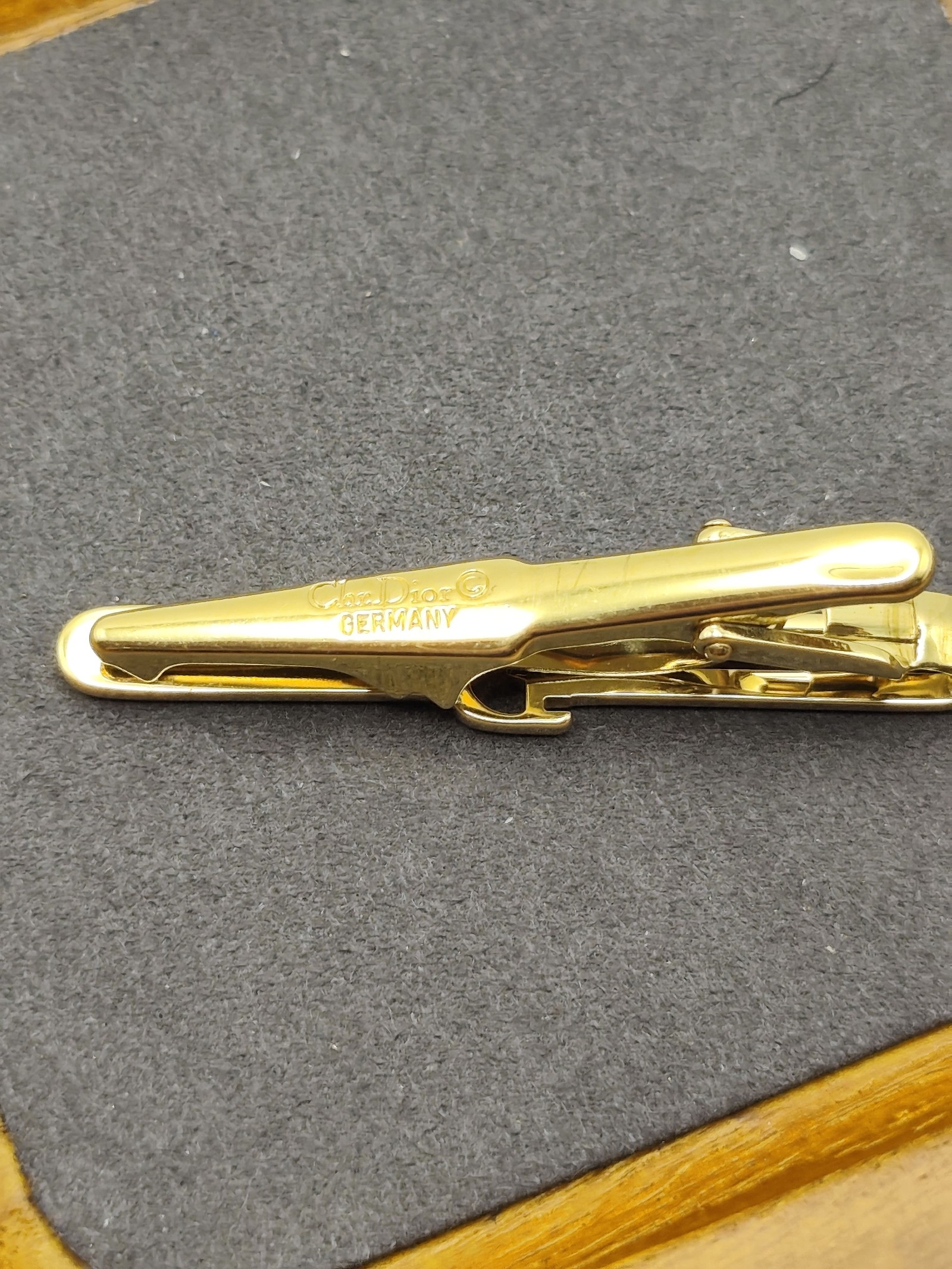 Christian Dior Logo Tie Clip Men image 9