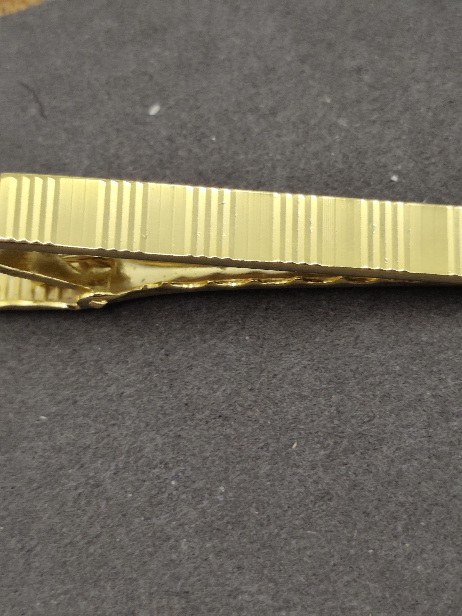 Dior Gold Tone Metal Tie Clip Other image 5