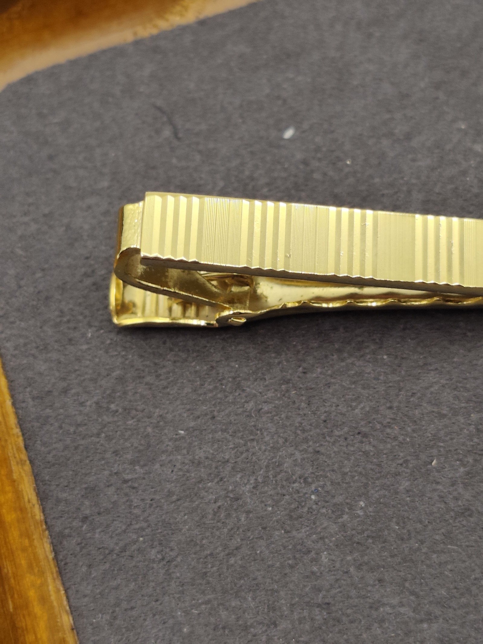 Dior Gold Tone Metal Tie Clip Other image 6