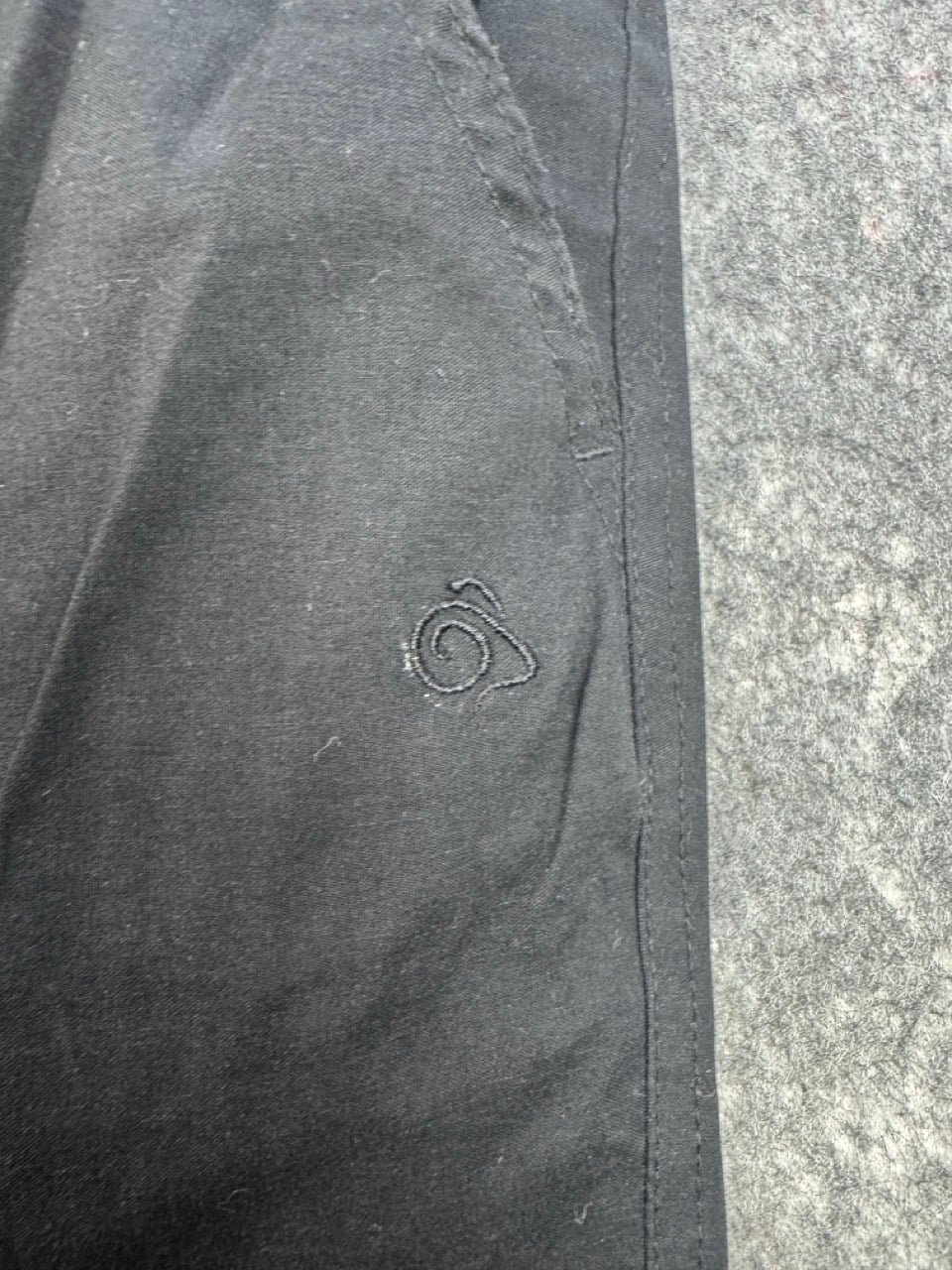 Craghoppers Black ProStretch Cropped Trousers UK 14 image 4