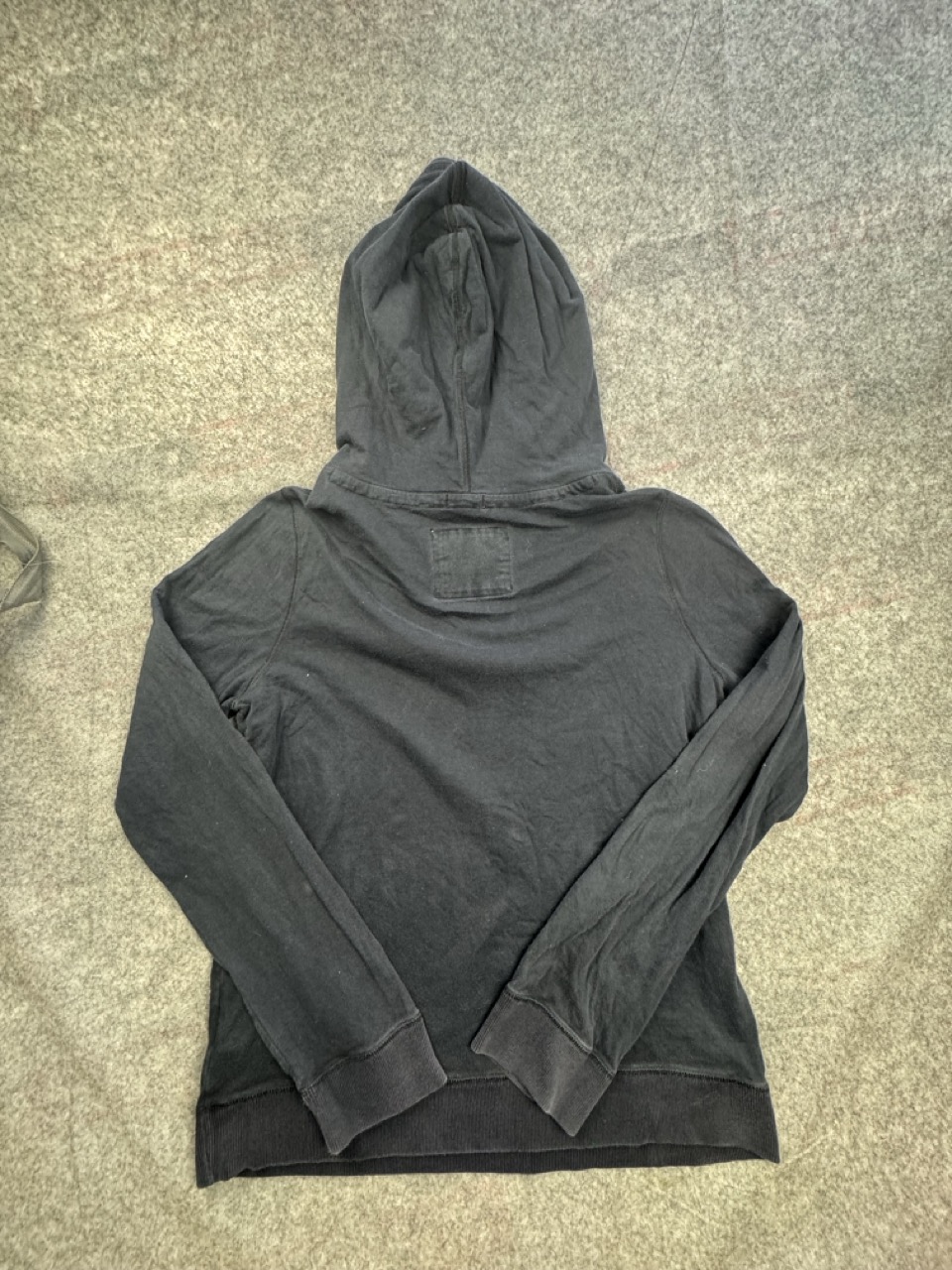 Abercrombie & Fitch Navy Hoodie XL Moose Logo image 6