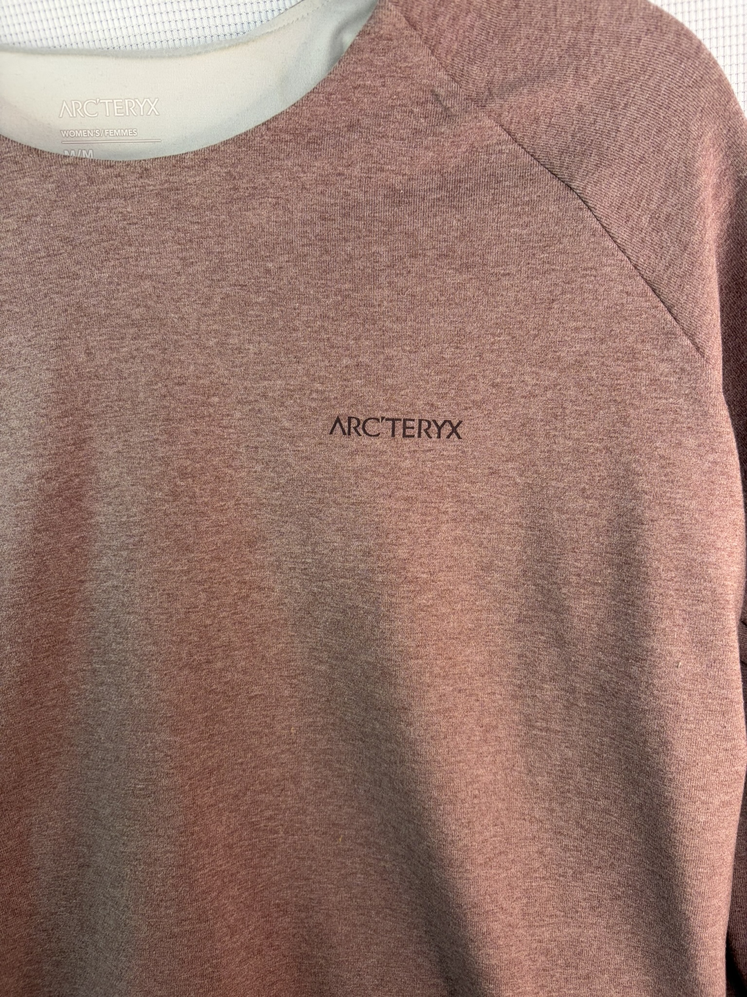 Arc'teryx Pink Women's Sweatshirt Medium Cotton Blend image 2