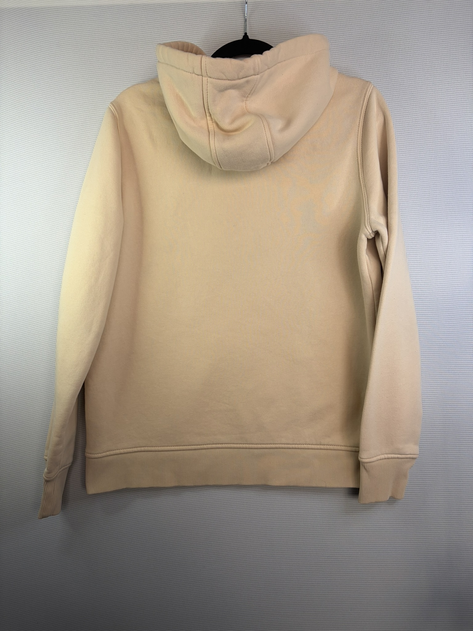 Carhartt Beige Hoodie Medium Relaxed Fit Logo Print image 6