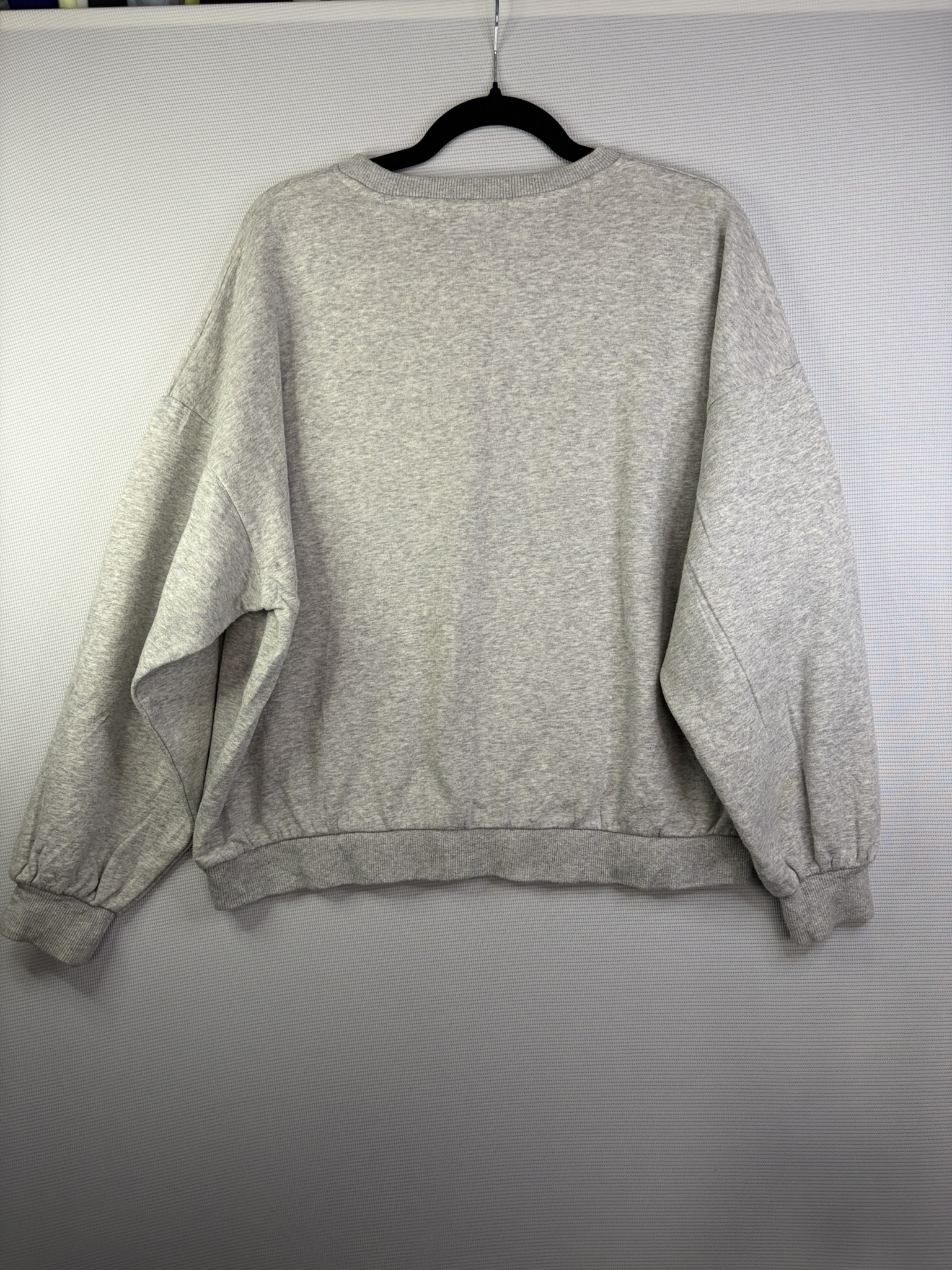 H&M Grey Mickey Mouse Sweatshirt Small Cotton Polyester Blend image 6
