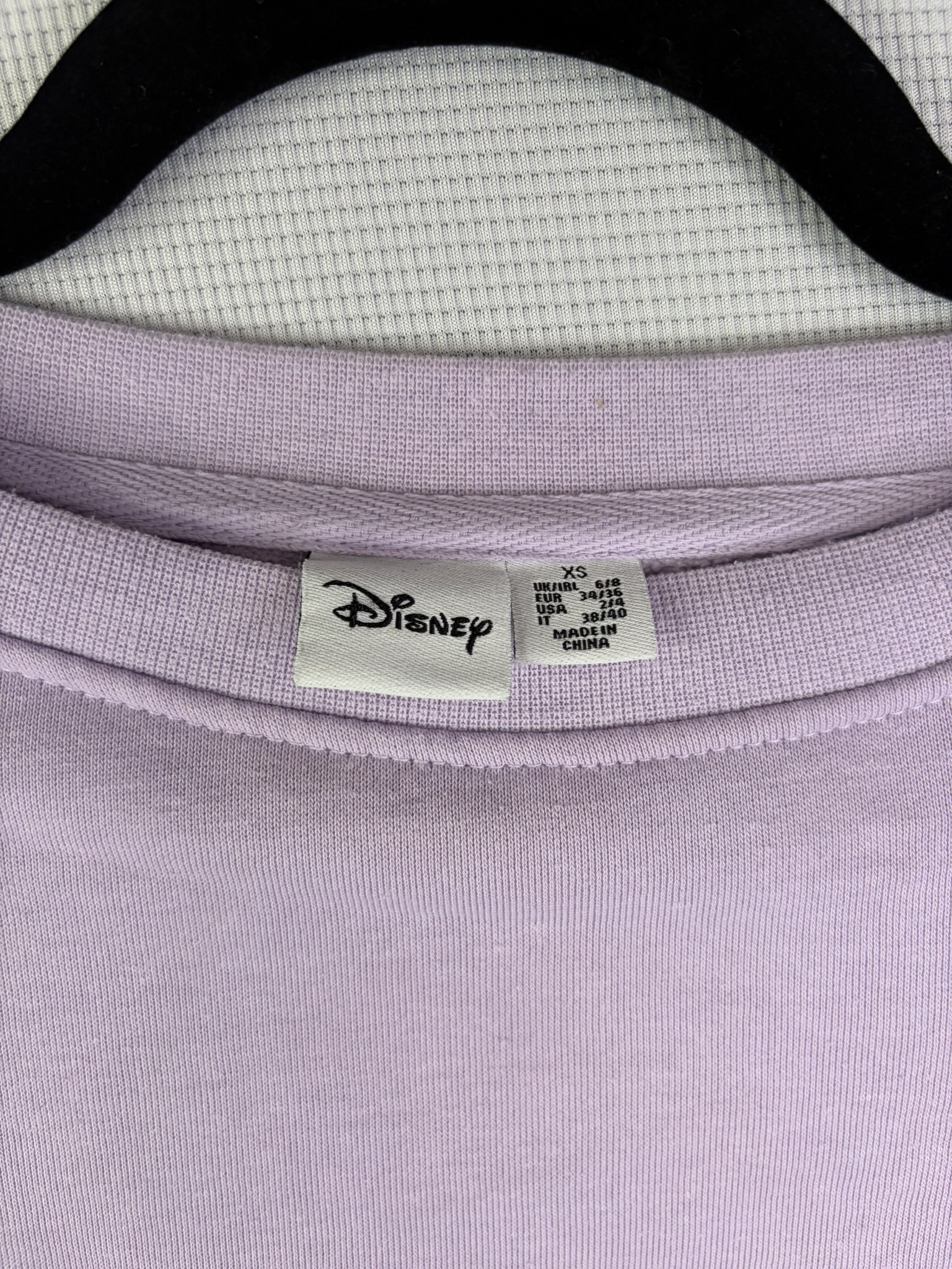 Disney Lilac Stitch Graphic Sweatshirt XS image 3