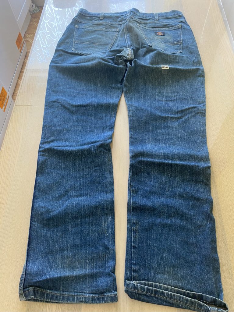 Dickies Baggy Jeans W34 L32 Blue Loose Fit Skate Y2K Vintage