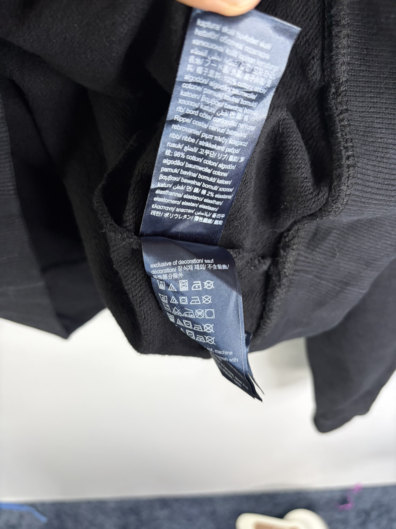 Tommy Jeans Black Hoodie Small Logo Detail Small image 7