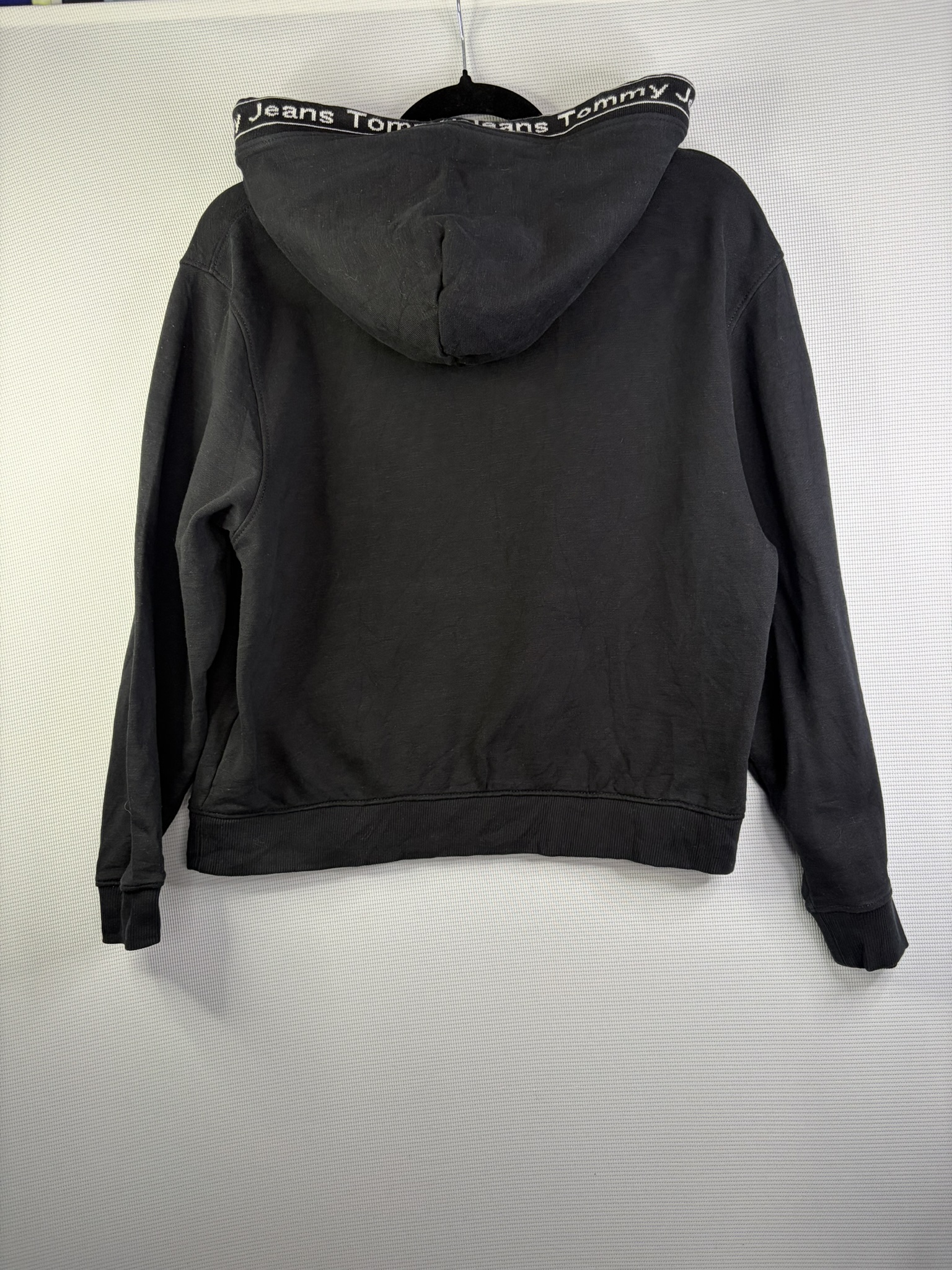 Tommy Jeans Black Hoodie Small Logo Detail Small image 8