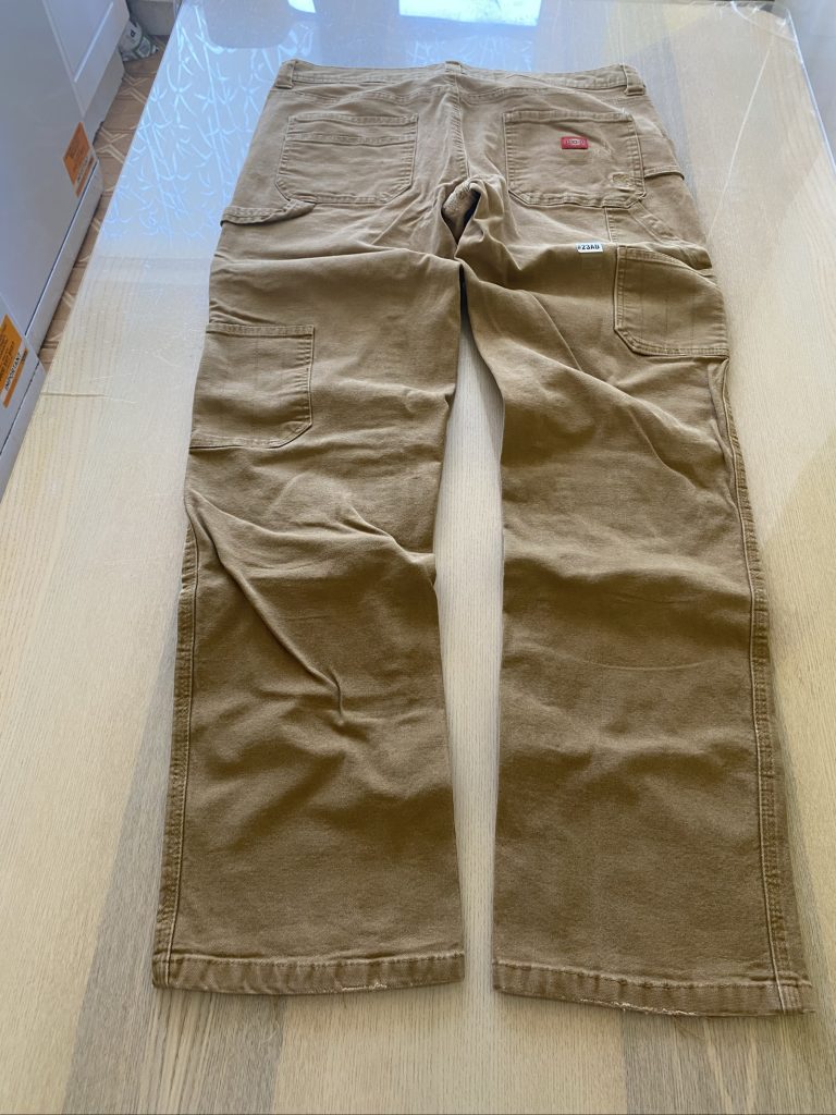 Dickies Baggy Jeans W34 L30 Brown Loose Fit Streetwear Y2K Vintage