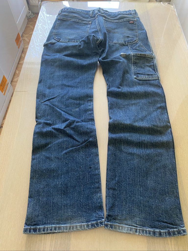 Dickies Baggy Jeans W34 L34 Blue Loose Fit Skate Y2K Vintage