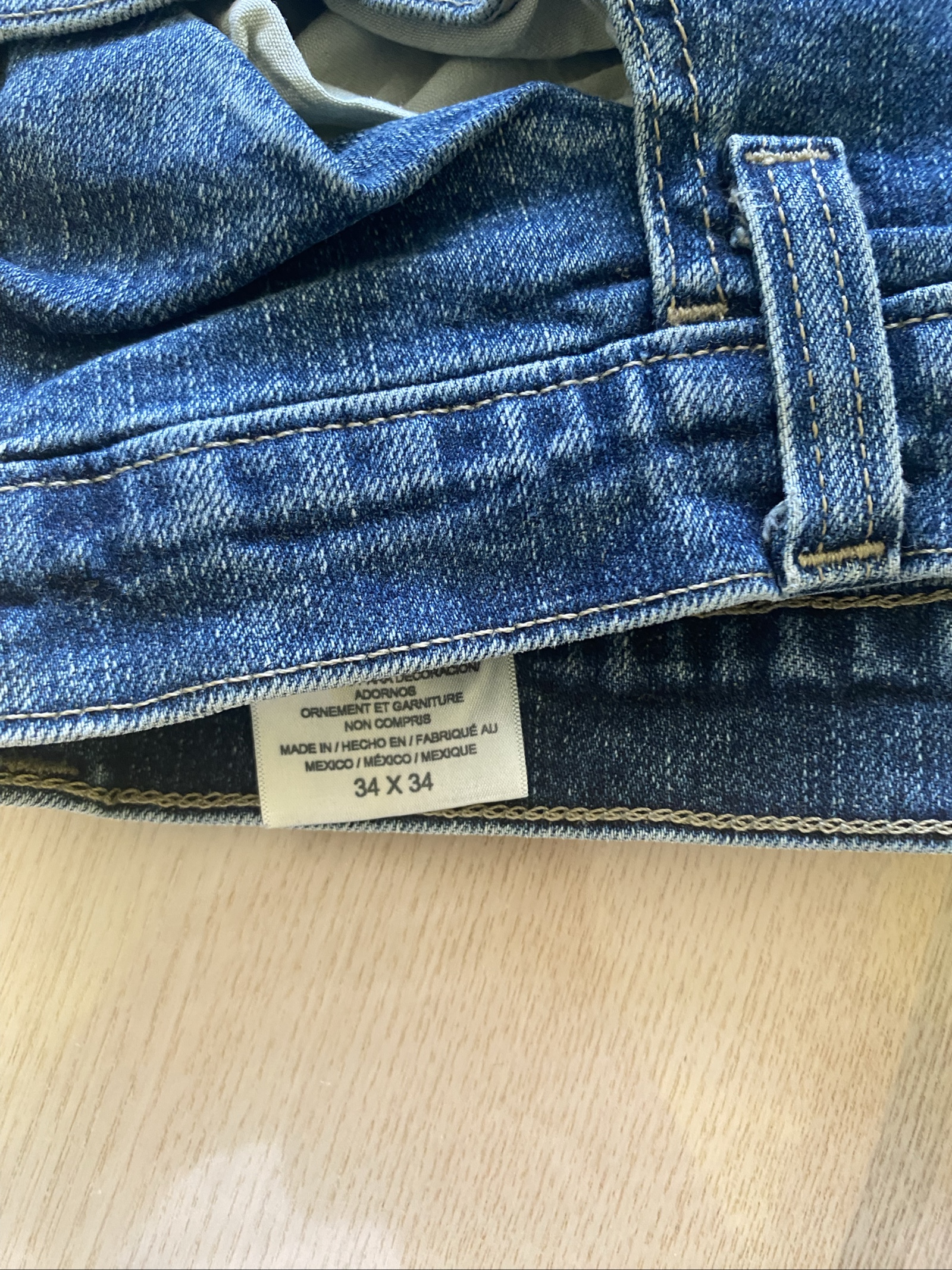 Dickies Baggy Jeans W34 L34 Blue Loose Fit Skate Y2K Vintage image 4