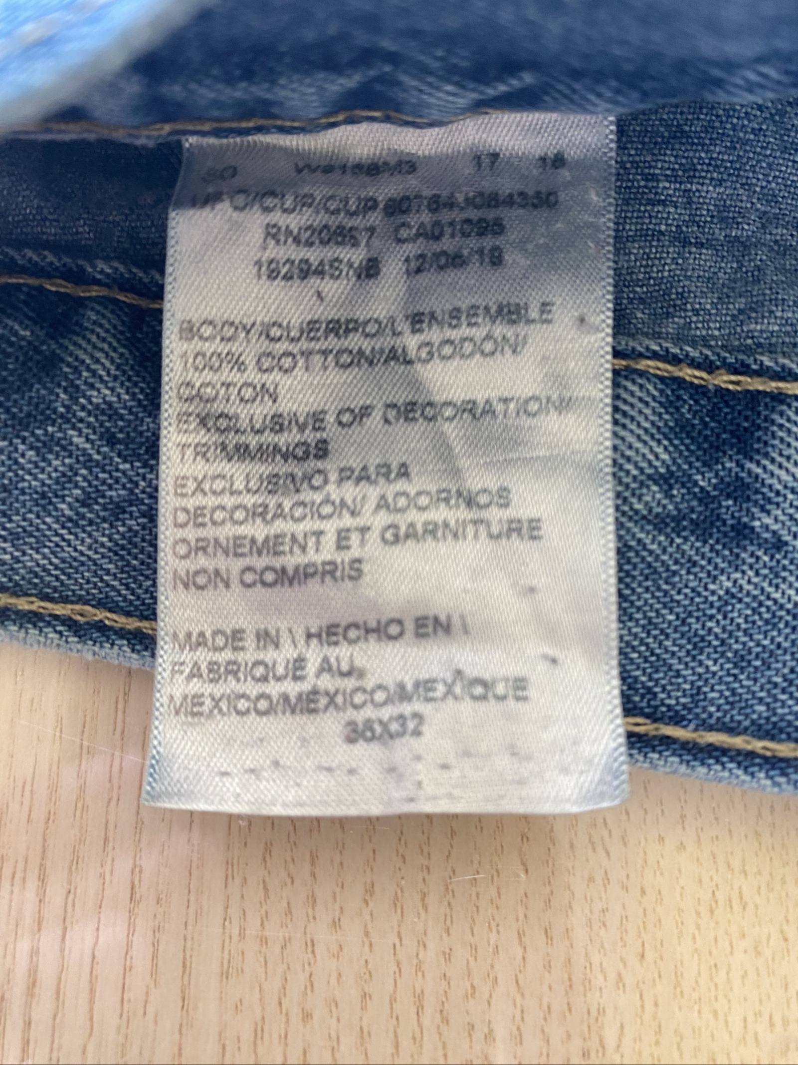 Dickies Baggy Jeans W36 L32 Blue Loose Fit Skate Y2K Vintage image 4