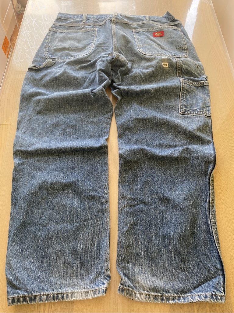Dickies Baggy Jeans W38 L30 Blue Loose Fit Skate Y2K Vintage