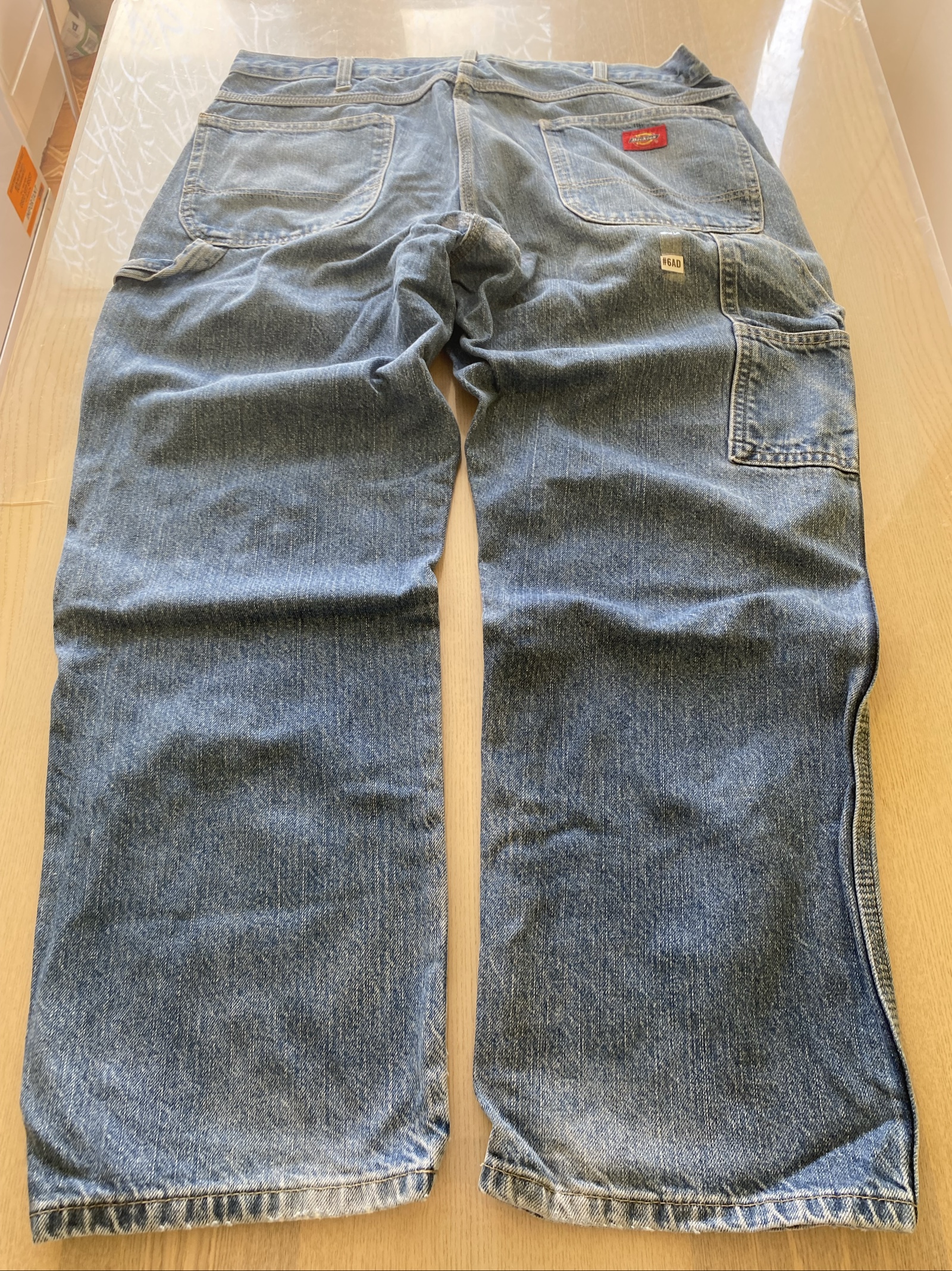 Dickies Baggy Jeans W38 L30 Blue Loose Fit Y2K Vintage