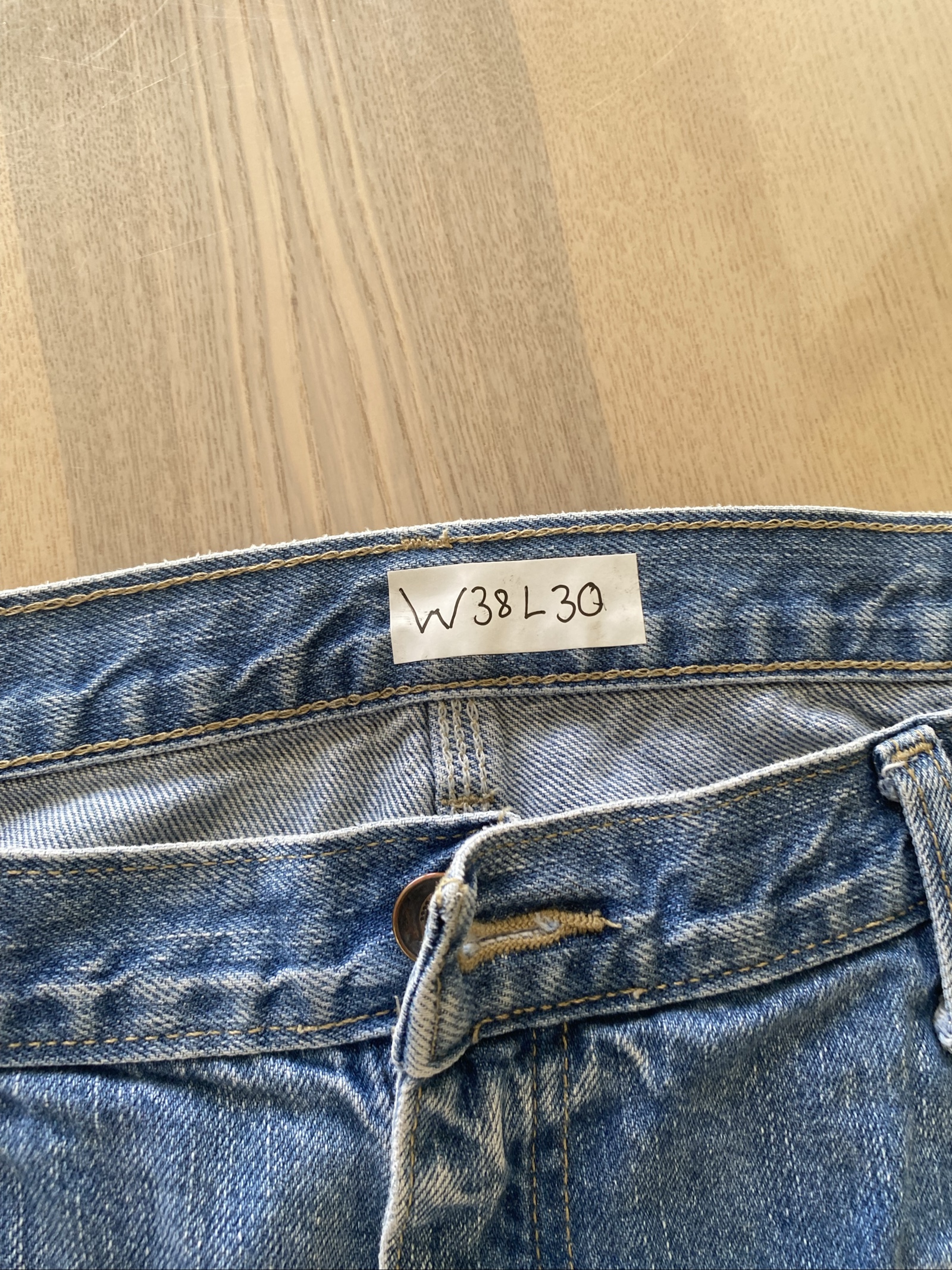 Dickies Baggy Jeans W38 L30 Blue Loose Fit Y2K Vintage image 4