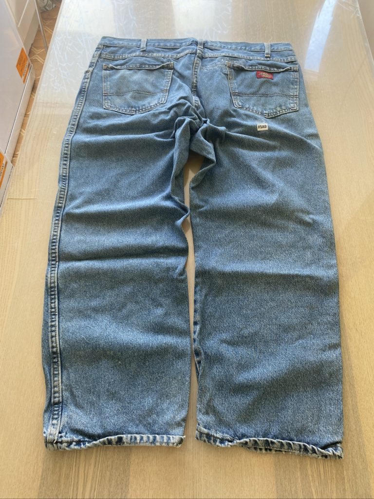 Dickies Baggy Jeans W36 L27 Blue Loose Fit Skate Y2K Vintage