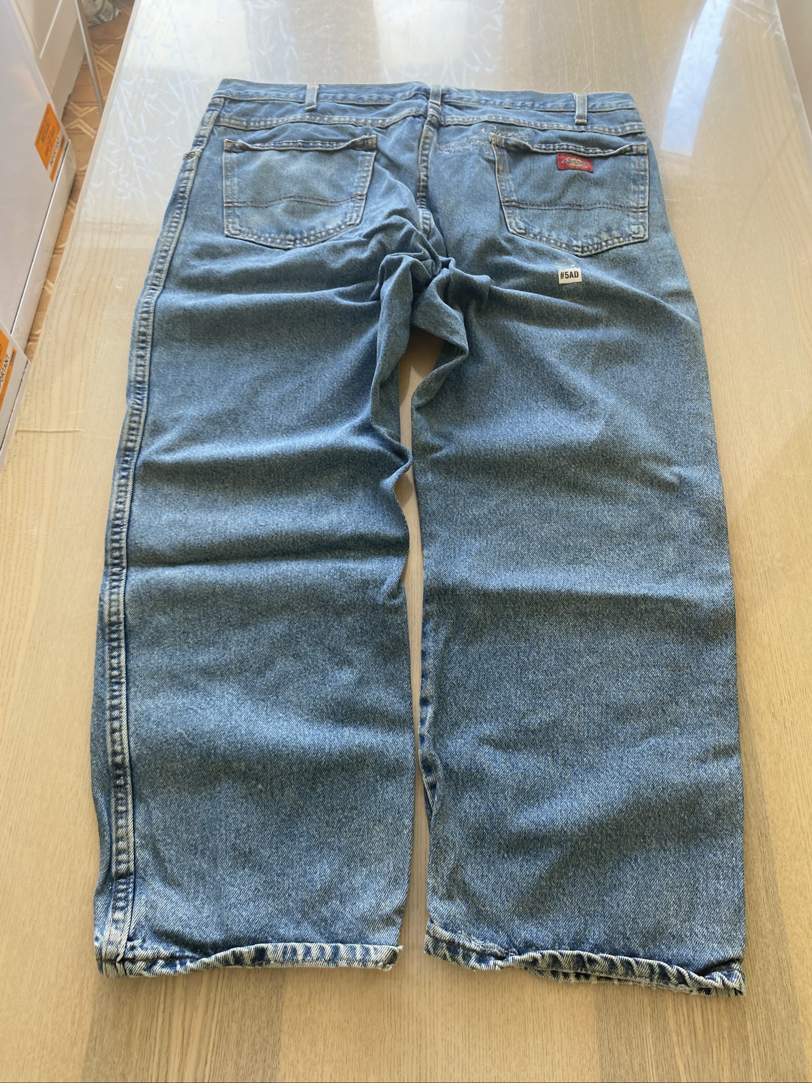 Dickies Baggy Jeans W36 L27 Blue Loose Fit Skate Y2K Vintage