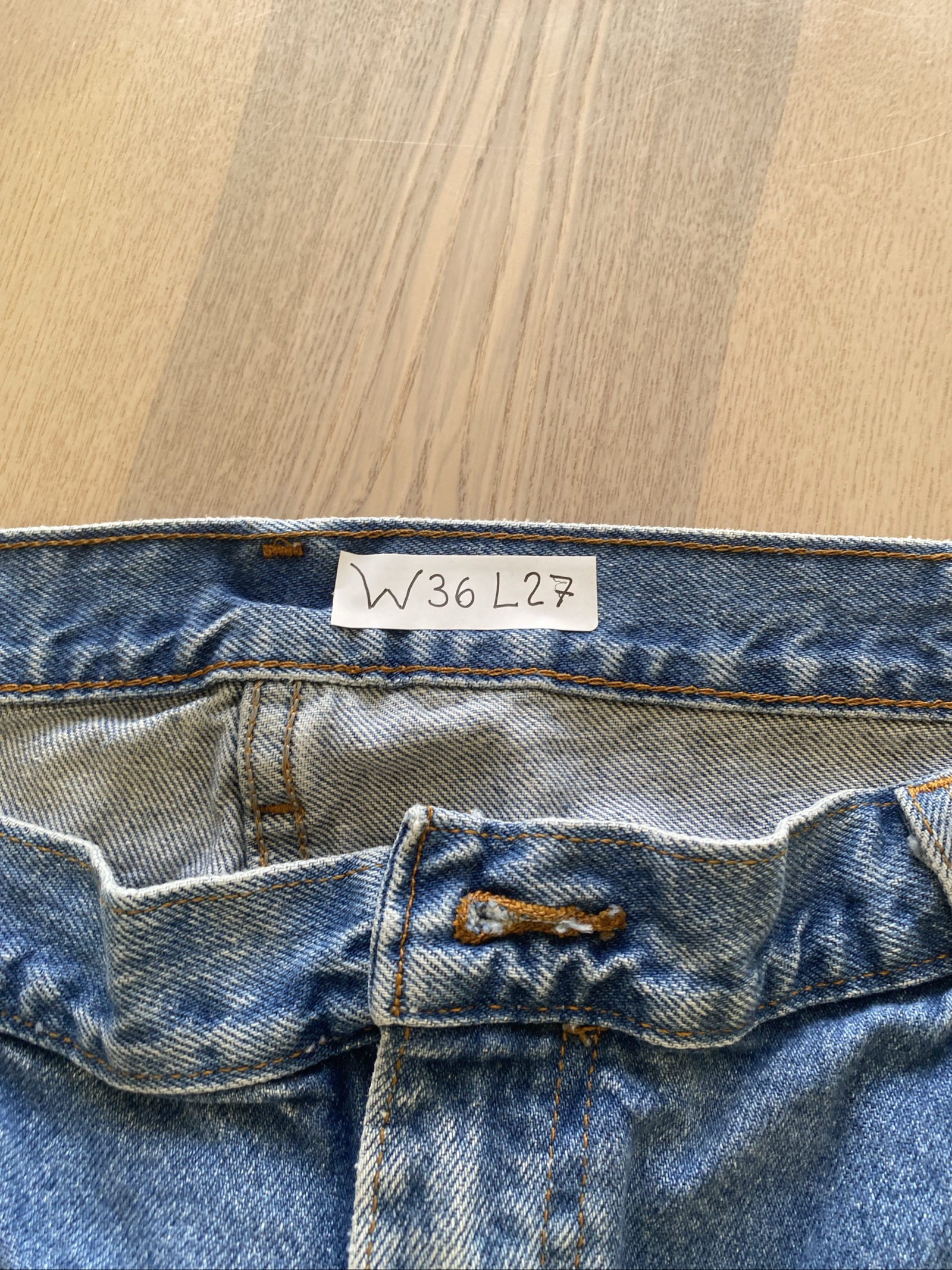 Dickies Baggy Jeans W36 L27 Blue Loose Fit Skate Y2K Vintage image 4