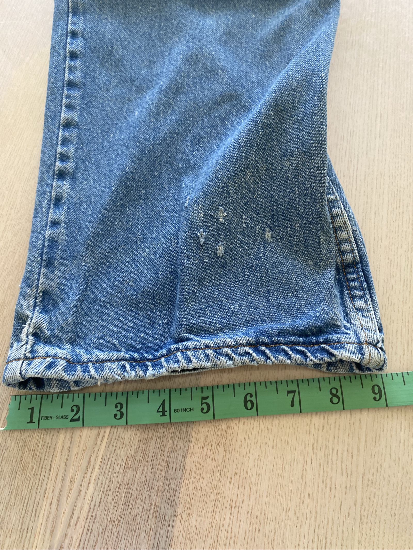 Dickies Baggy Jeans W36 L27 Blue Loose Fit Skate Y2K Vintage image 5