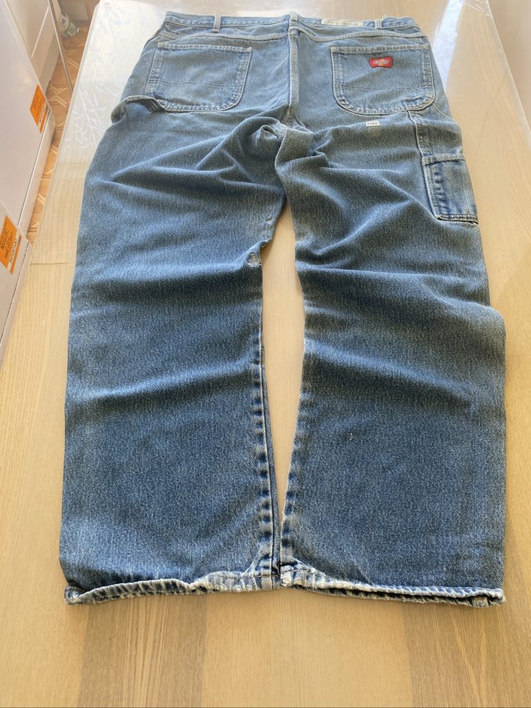 Dickies Baggy Jeans W40 L32 Blue Loose Fit Skate Y2K Vintage