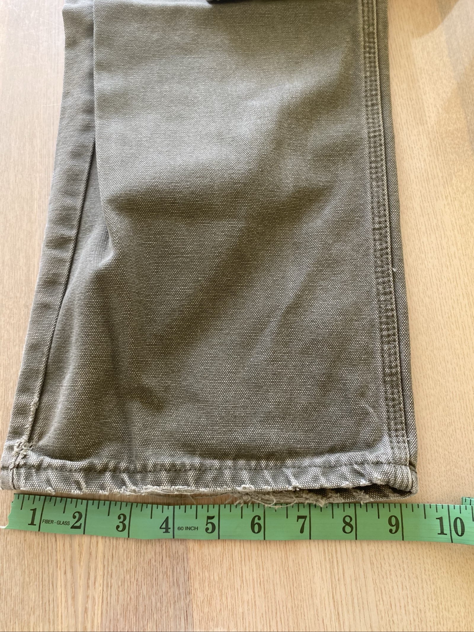 Dickies Baggy Jeans W38 L30 Olive Loose Fit Skate Y2K Vintage image 5