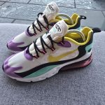 Nike Womens Air Max 270 React Geometric Abstract UK 8 Sneakers