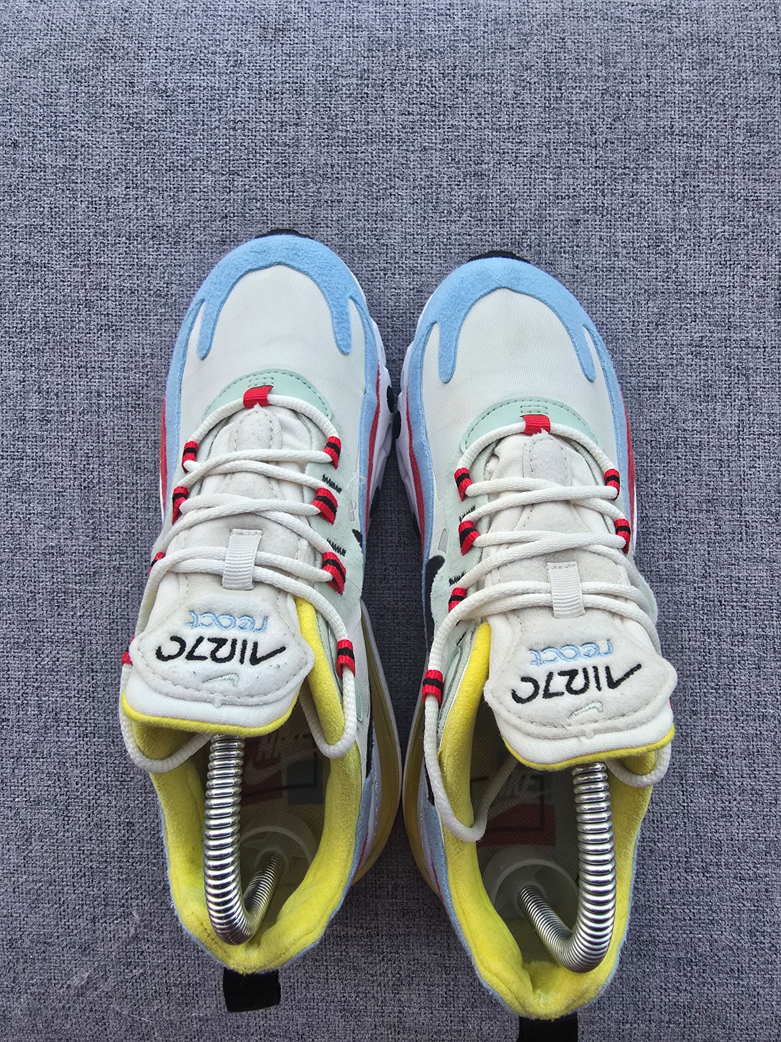 Nike Womens Air Max 270 React Bauhaus Sneakers UK 5 image 3