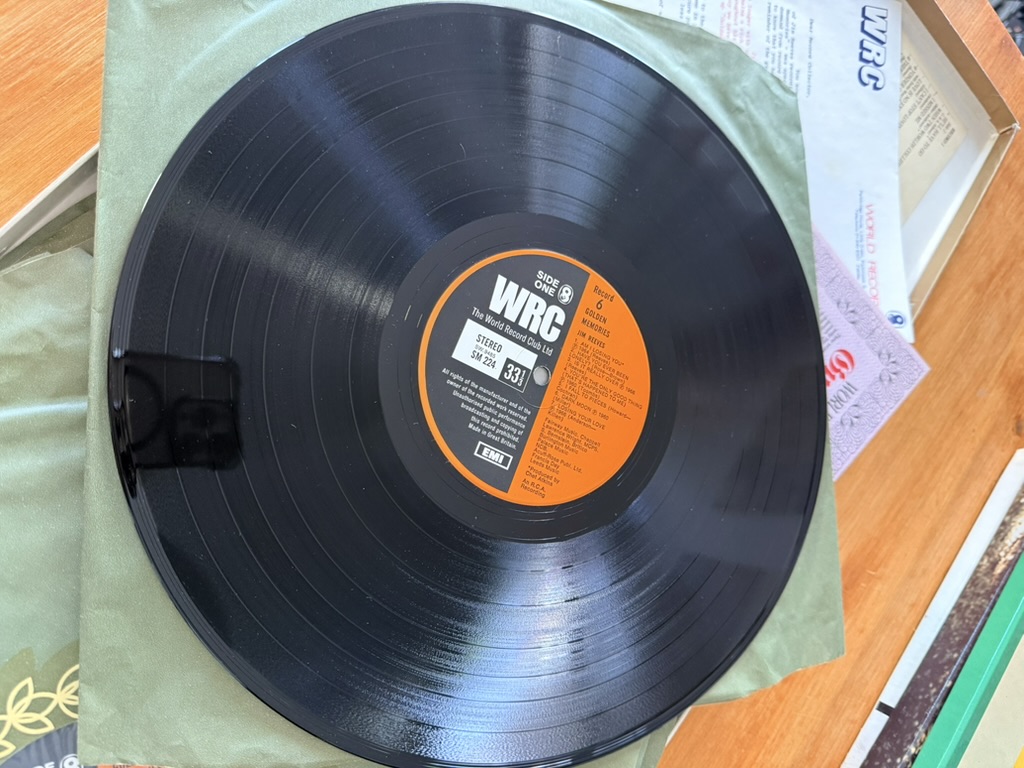 Jim Reeves Golden Memories Vinyl LP Record Box set image 4