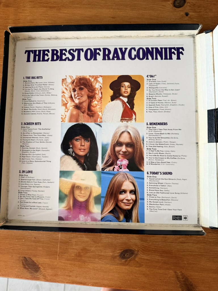 Ray Conniff The Best Of Vinyl Record Classic Hits Box set image 2