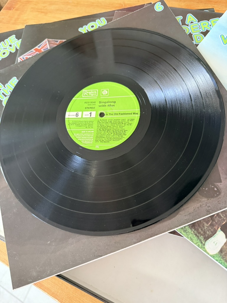 Singalong with Max Vinyl LP Record Set Box set image 4