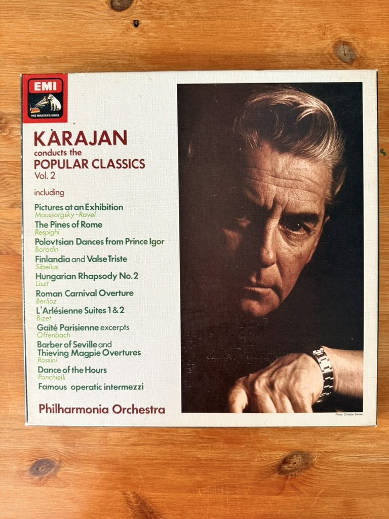 Karajan EMI Popular Classics Vol. 2 Vinyl LP Box Set