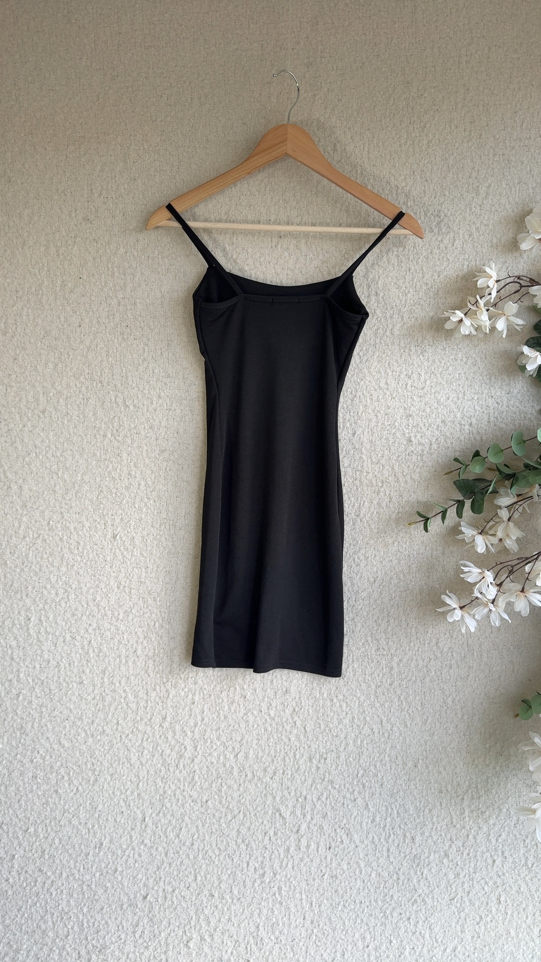 PrettyLittleThing Black Sleeveless Bodycon Mini Dress UK 6 Classic Summer Chic image 5