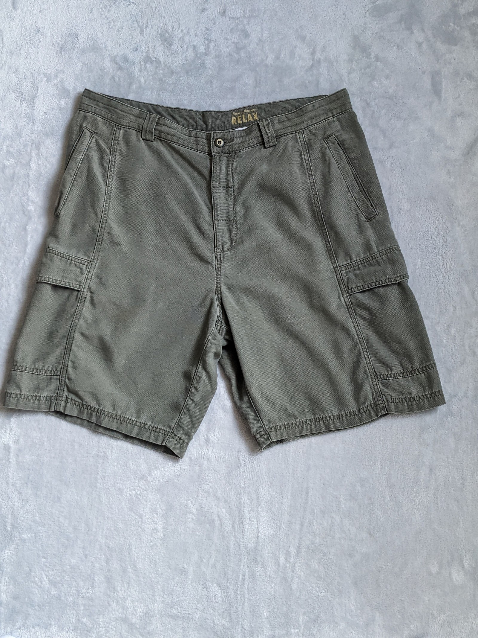 Goodfellow Green Cargo Shorts Relax Fit 21 in Length Other
