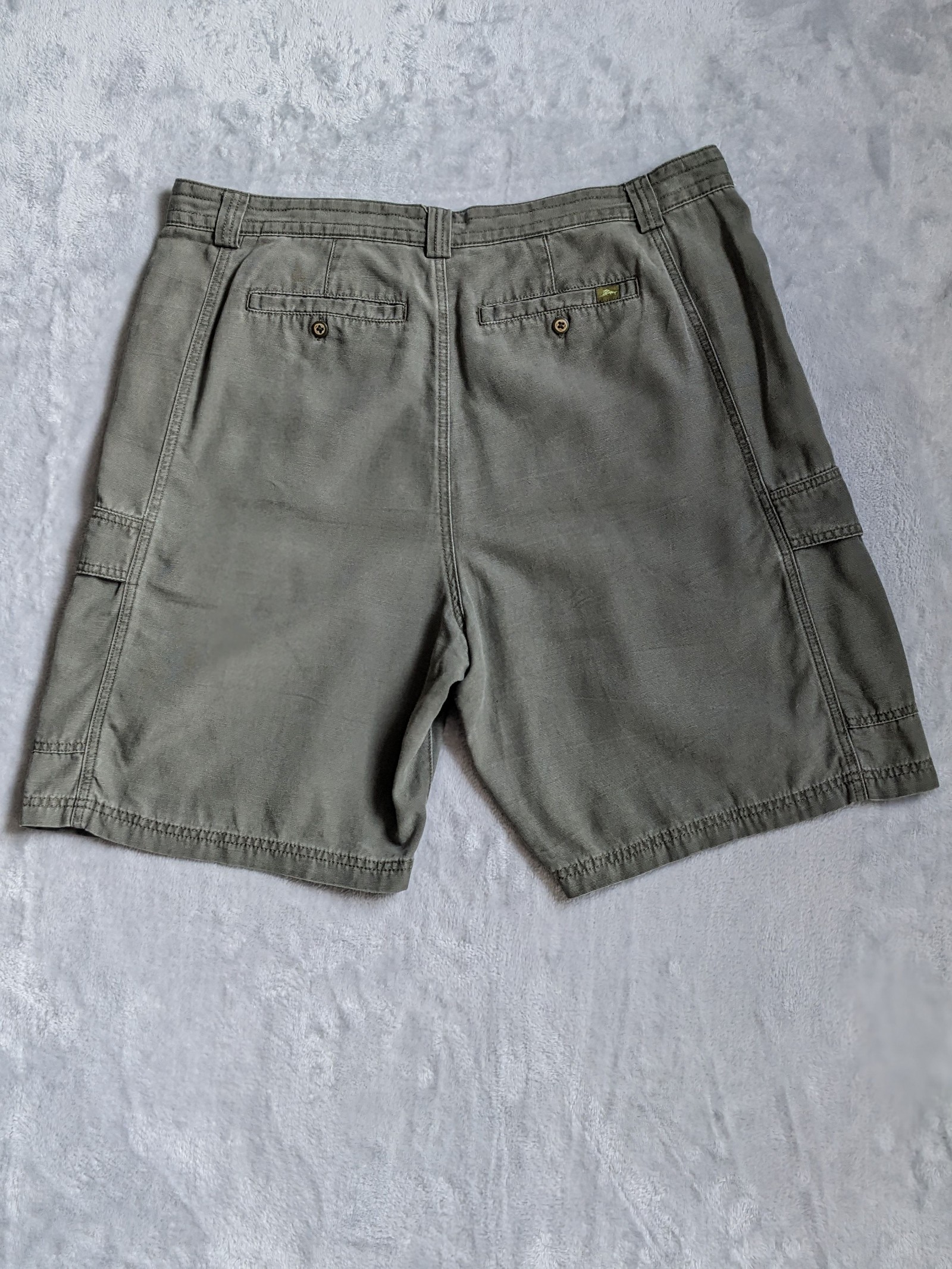 Goodfellow Green Cargo Shorts Relax Fit 21 in Length Other image 7