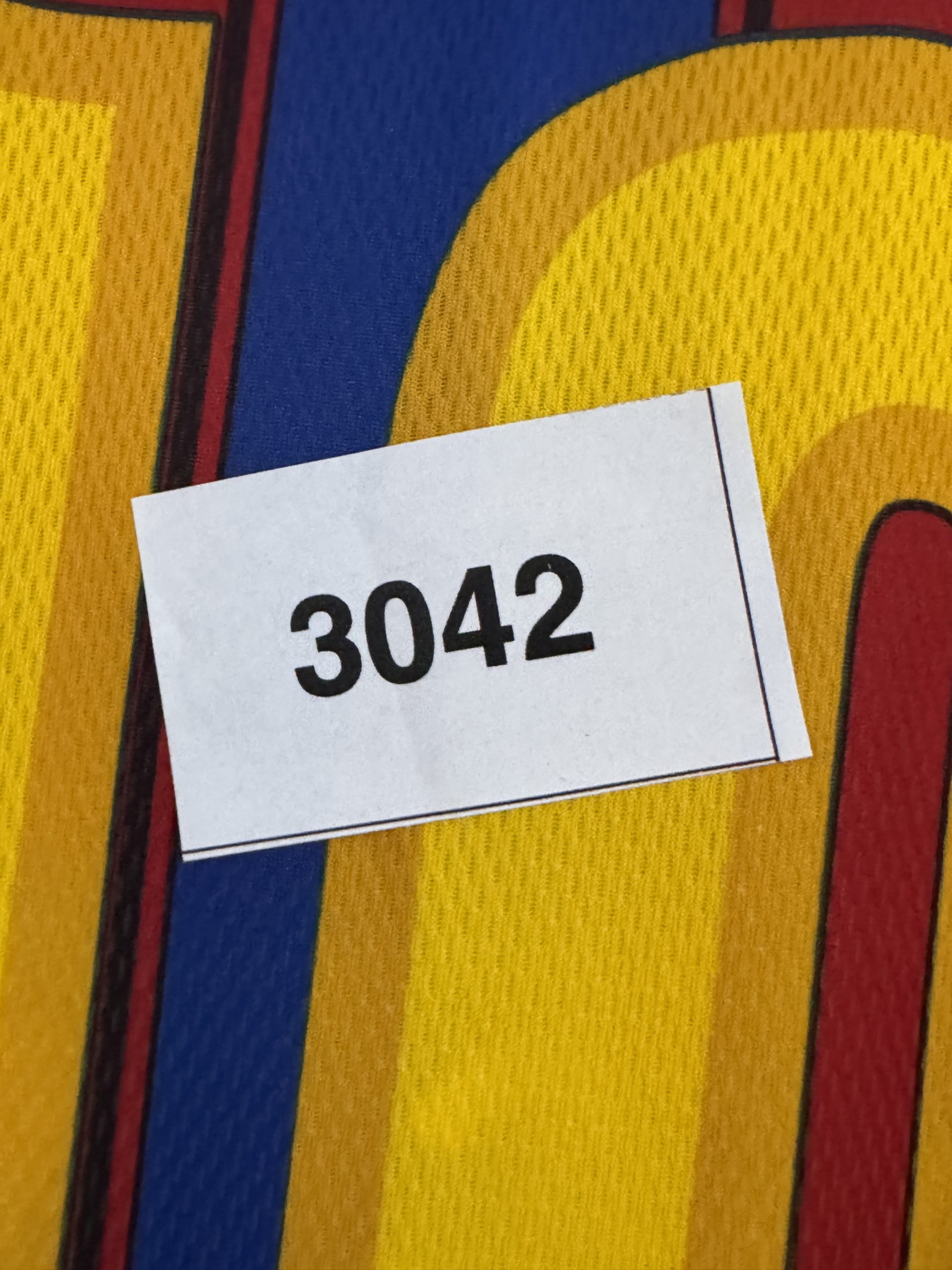 Barcelona Red & Blue Soccer Jersey Messi Unisex Small 3042 image 8