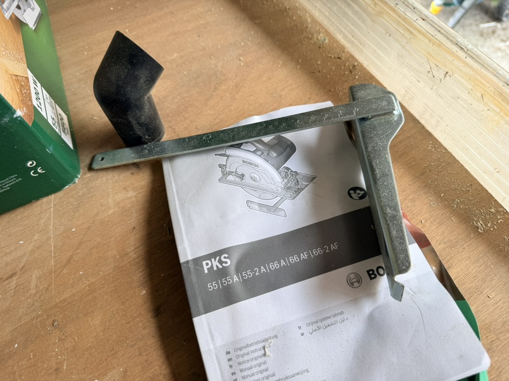 Bosch PKS 55 Circular Saw 1200W 55mm Cut Depth image 7