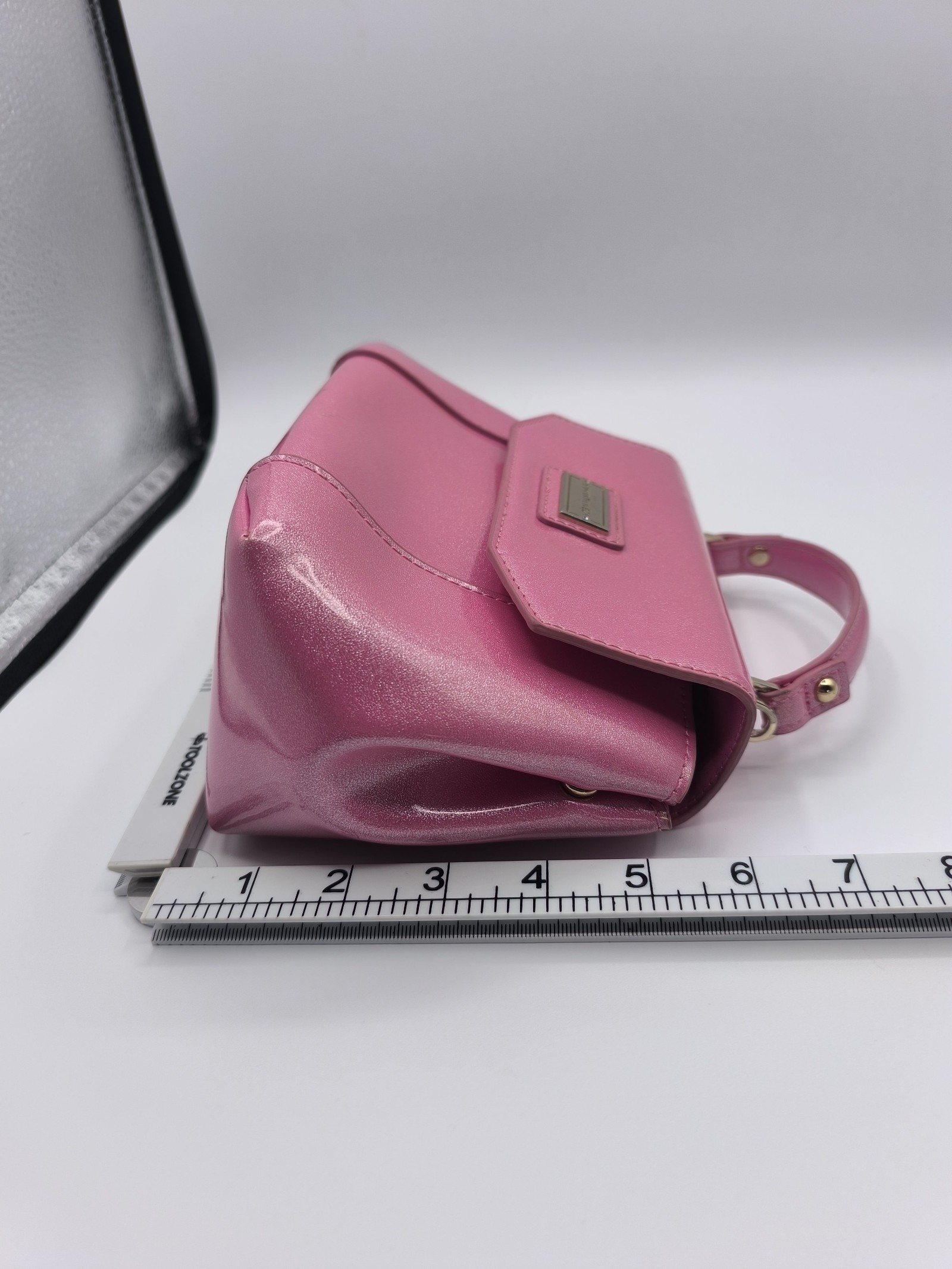 Samantha Vega Pink Crossbody Bag with Heart Charm Other image 6