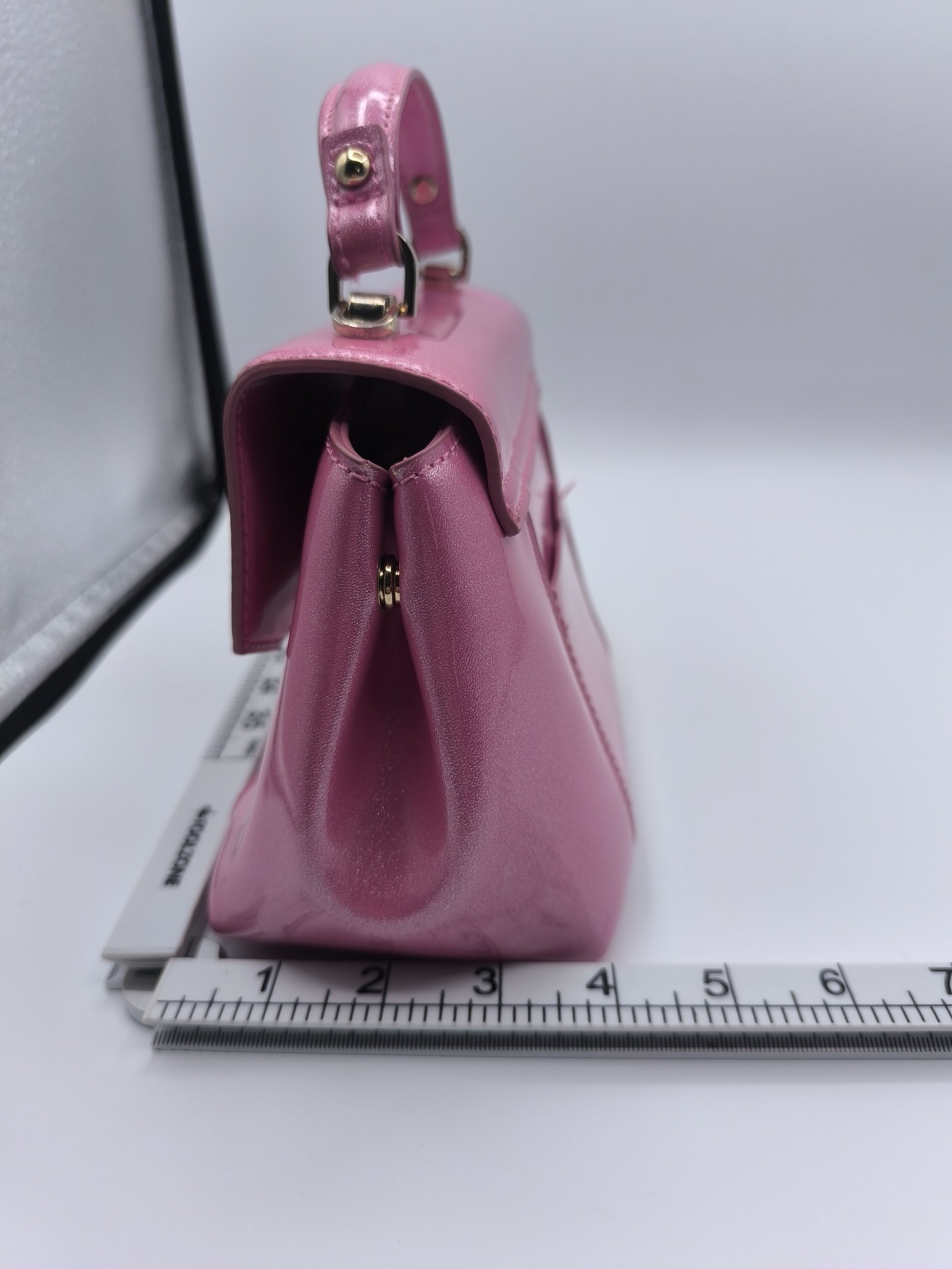 Samantha Vega Pink Crossbody Bag with Heart Charm Other image 7