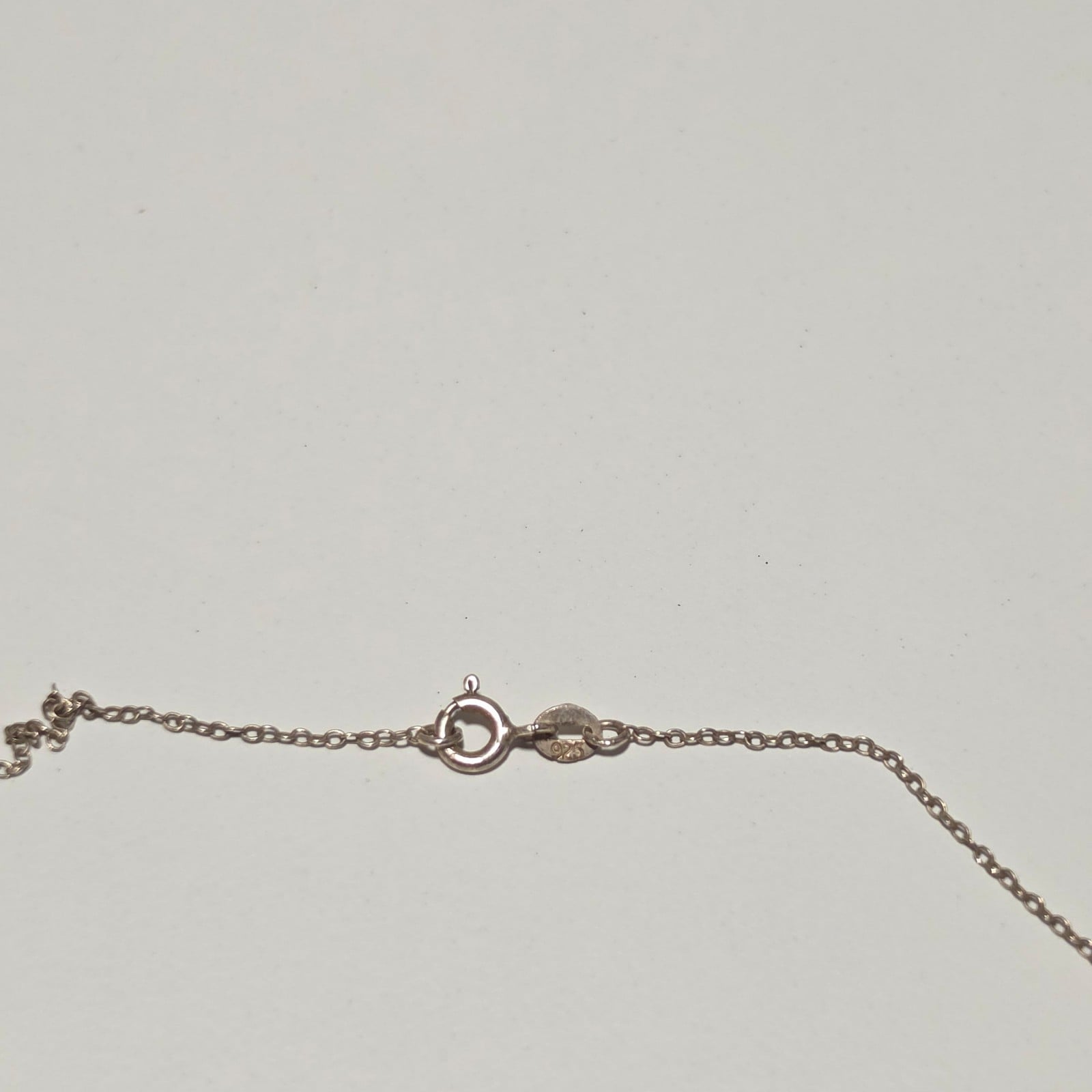 G Silver Crystal Initial Pendant Necklace 20 cm b3 image 5