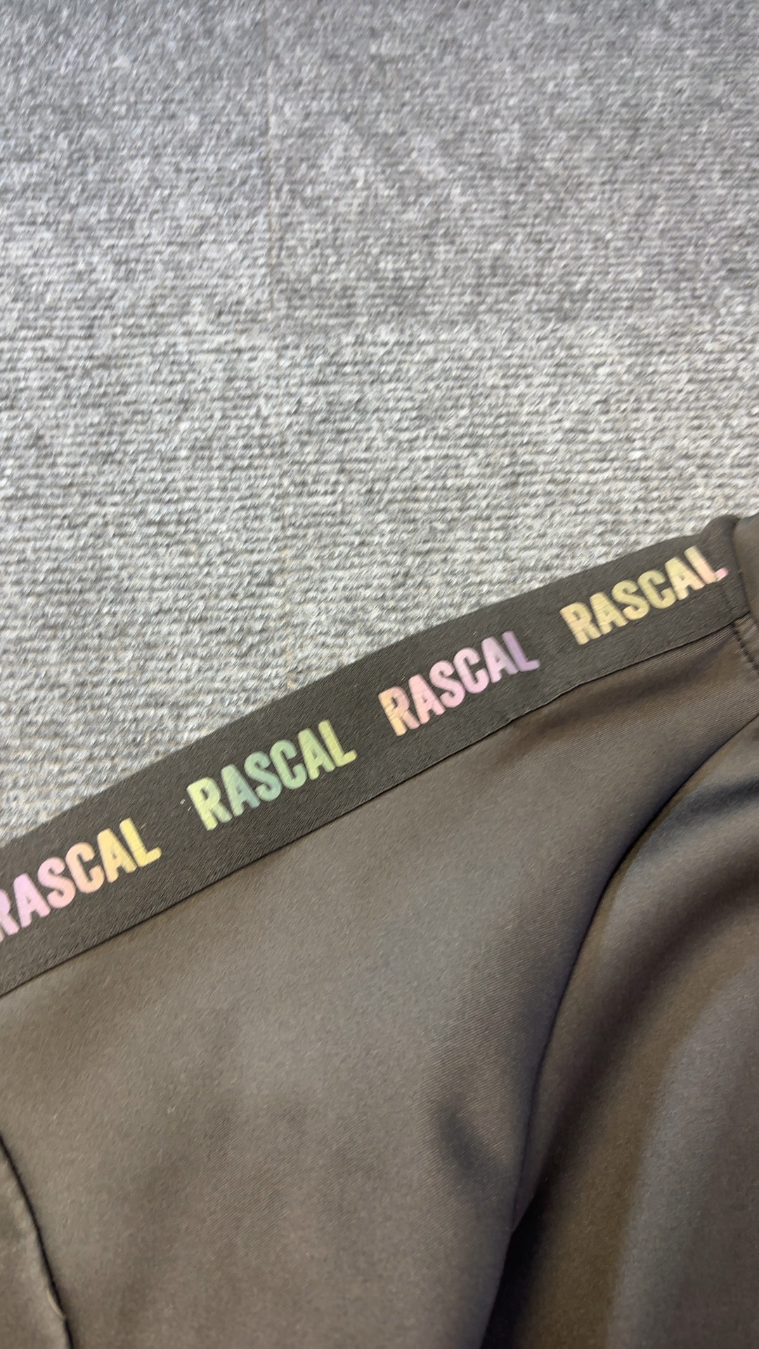 Rascal Black Kids Sweatshirt 13-14 Years Colourful Logo Tape image 4