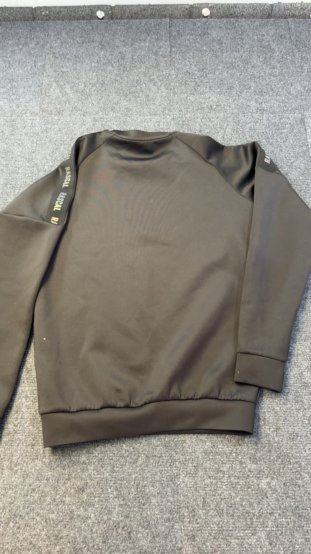 Rascal Black Kids Sweatshirt 13-14 Years Colourful Logo Tape image 8