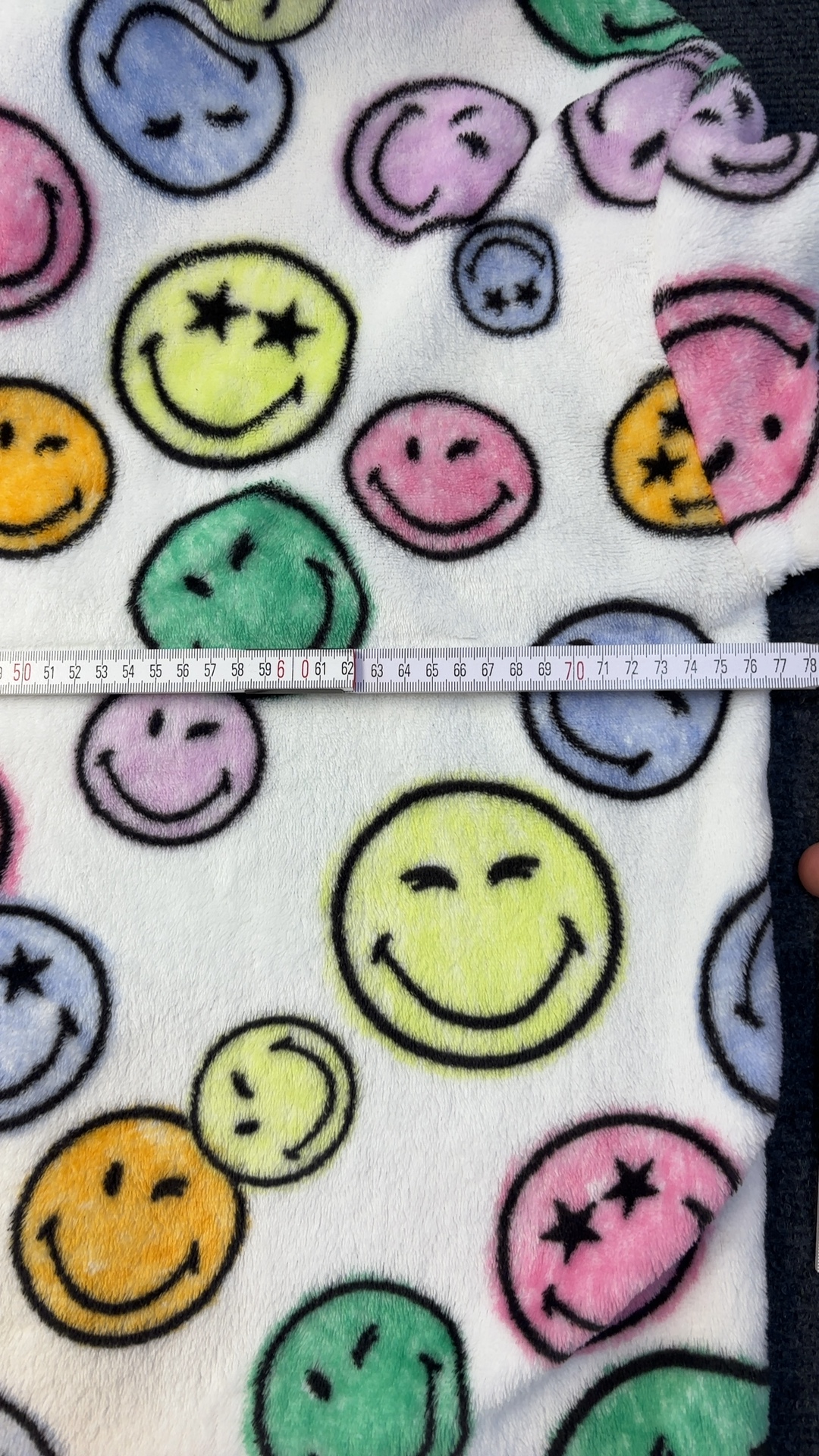 M&S White Multi Smiley Face Fleece Jumper 15-16 Yrs image 5
