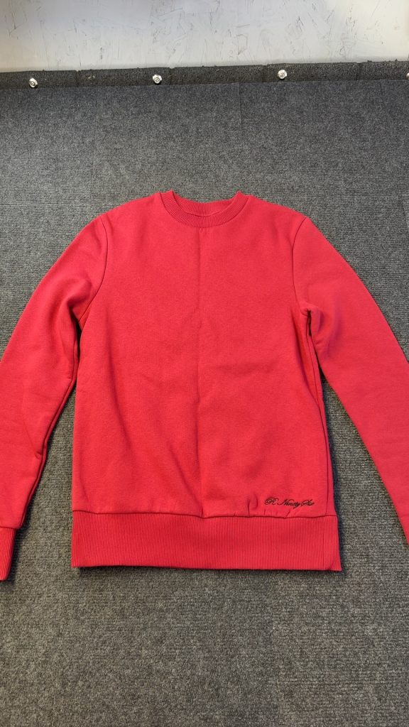 River Island Red Sweatshirt XXS Soft Fleece Lined Comfort