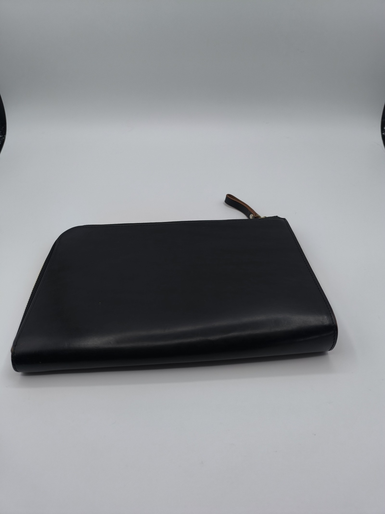 Porter Black Leather Zipped Organizer Pouch Other image 5